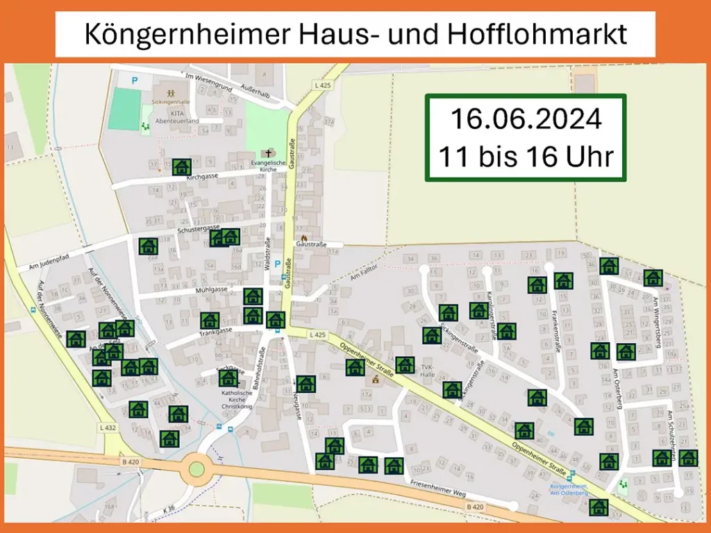 Köngernheimer Haus- und Hofflohmarkt
